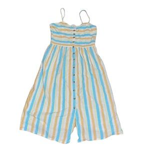 Earth angel striped midi dress